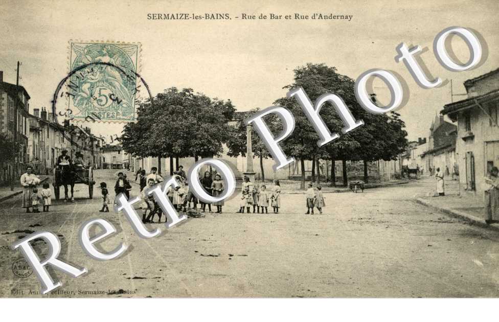 rue de Bar et rue d' Andernay