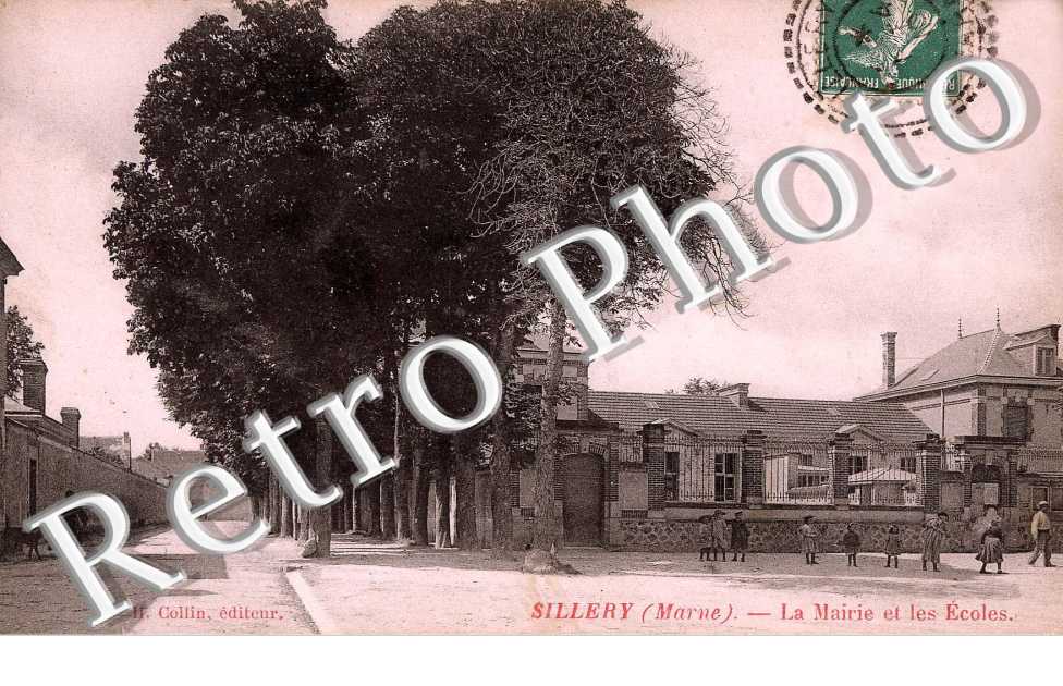 la mairie et les ecoles