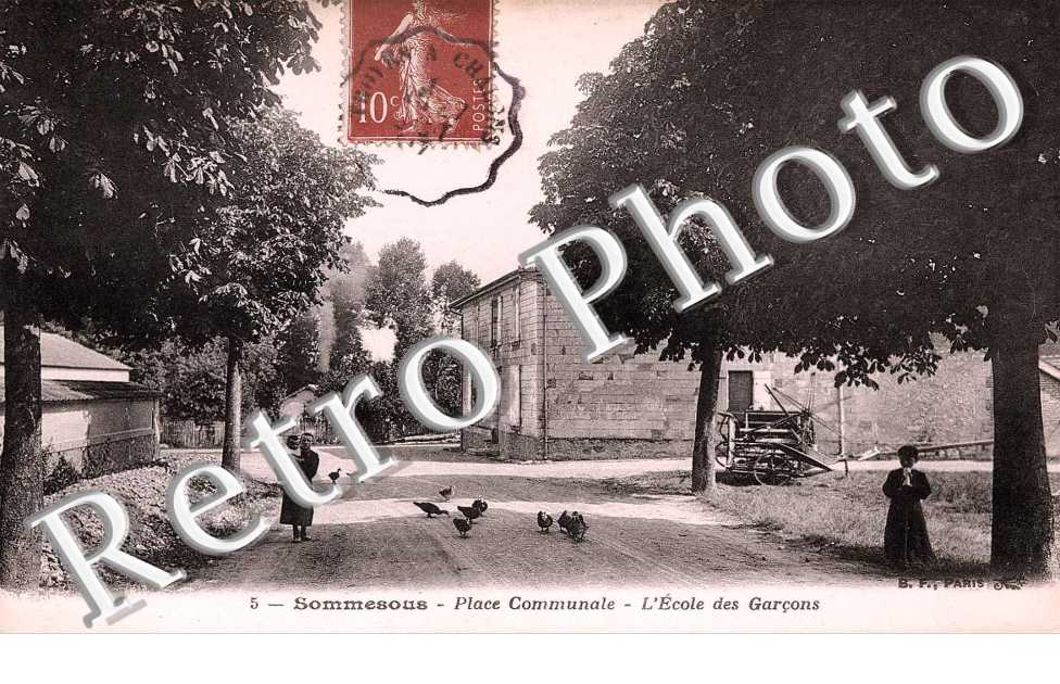 place communale, l' ecole des garcons