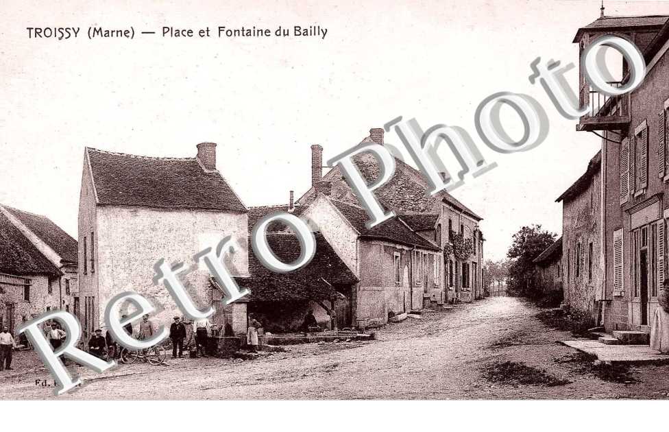 place et fontaine du Bailly
