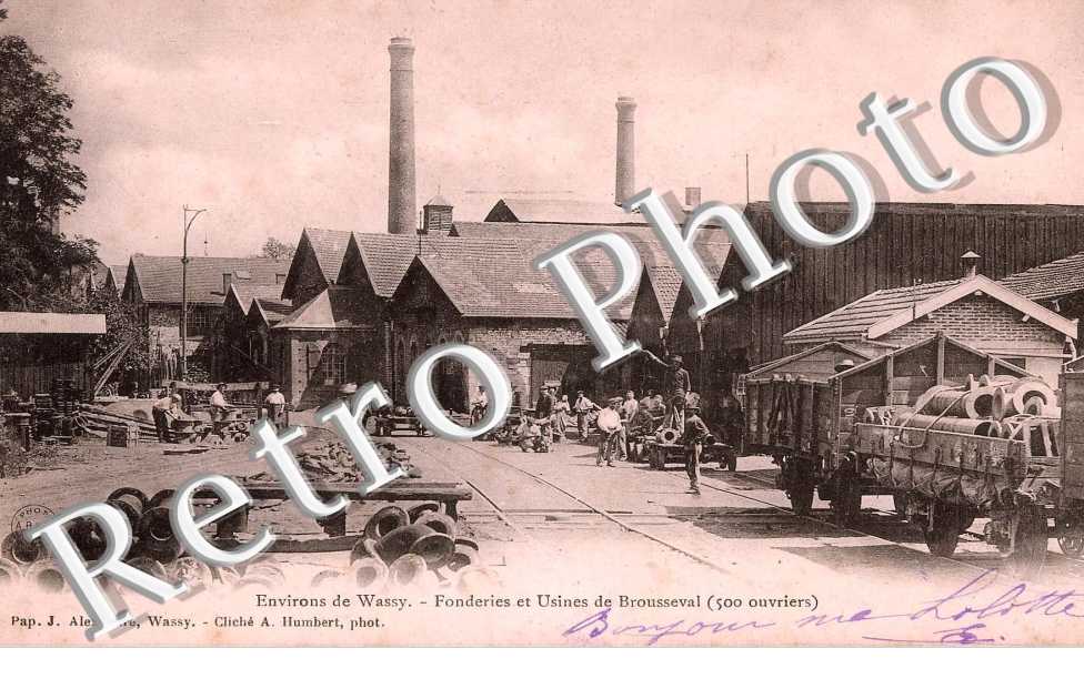 Fonderies et usines  de Brousseval
