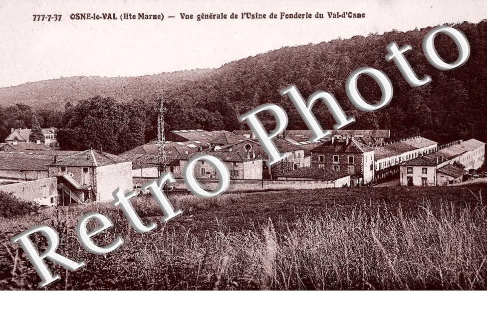Vue generale de l'usine de fonderie