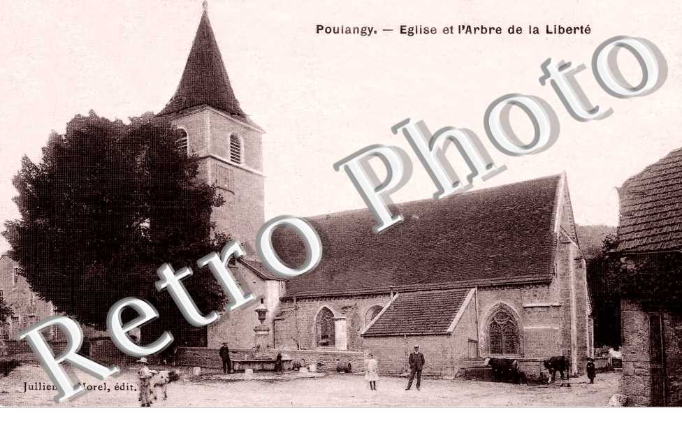 eglise et l' Arbre de la Liberte