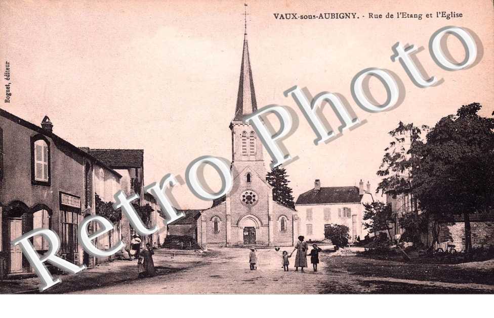rue de l' etang et l' eglise