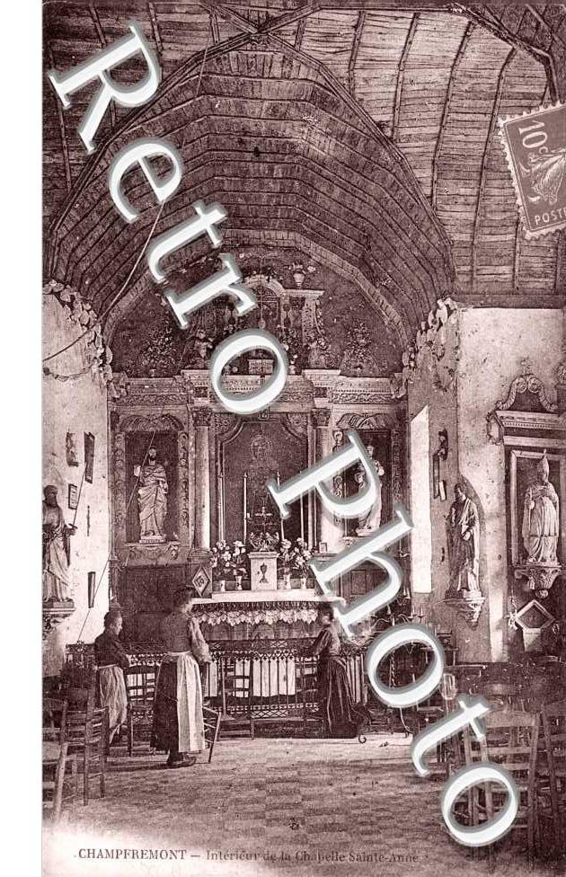 Intérieur de la Chapelle Sainte-Anne