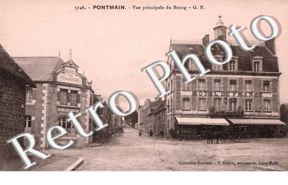 vue principale du bourg