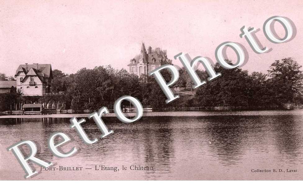 L'etang, le chateau