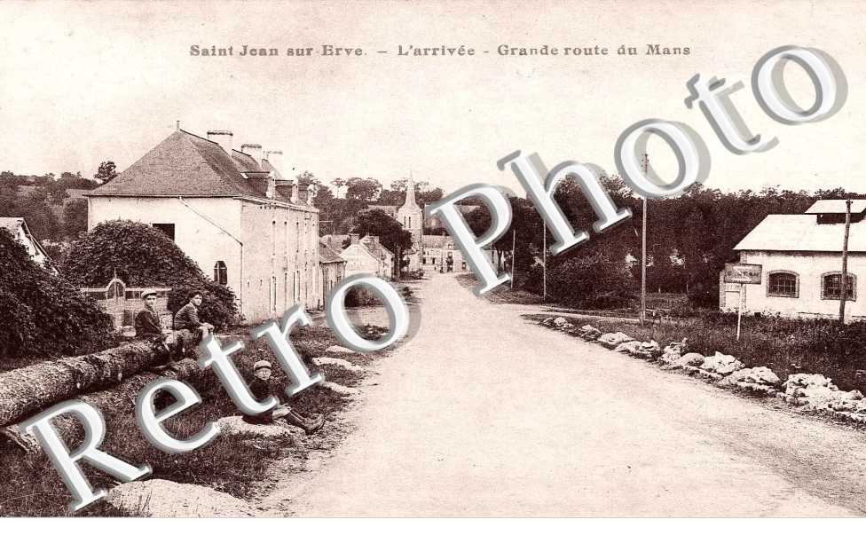 l'arrivee, grande route du Mans