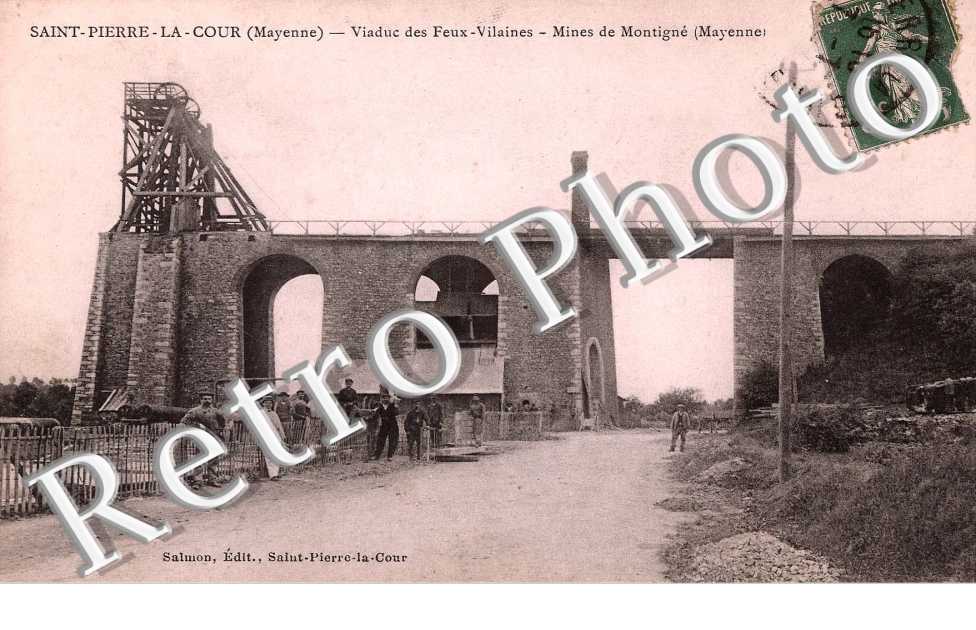 viaduc des Feux-Vilaines, mines de Montigne