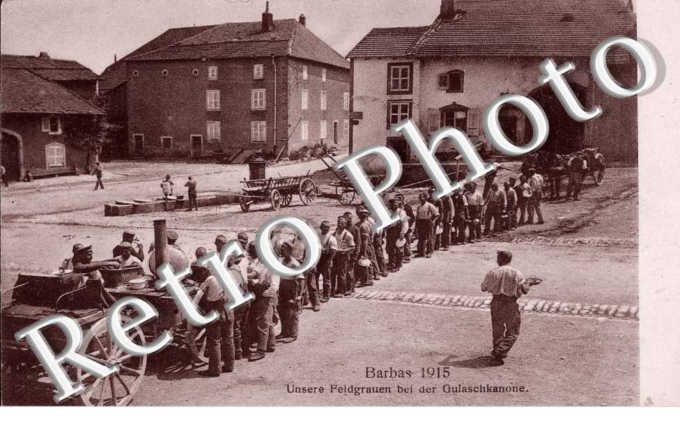 Unsere Feldgrauen bei der Guiaschkanone - feldpostkarte