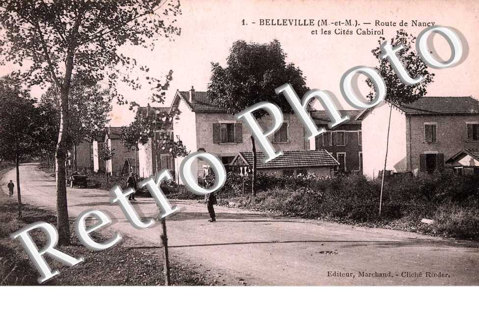 route de Nancy et les cites Cabirol