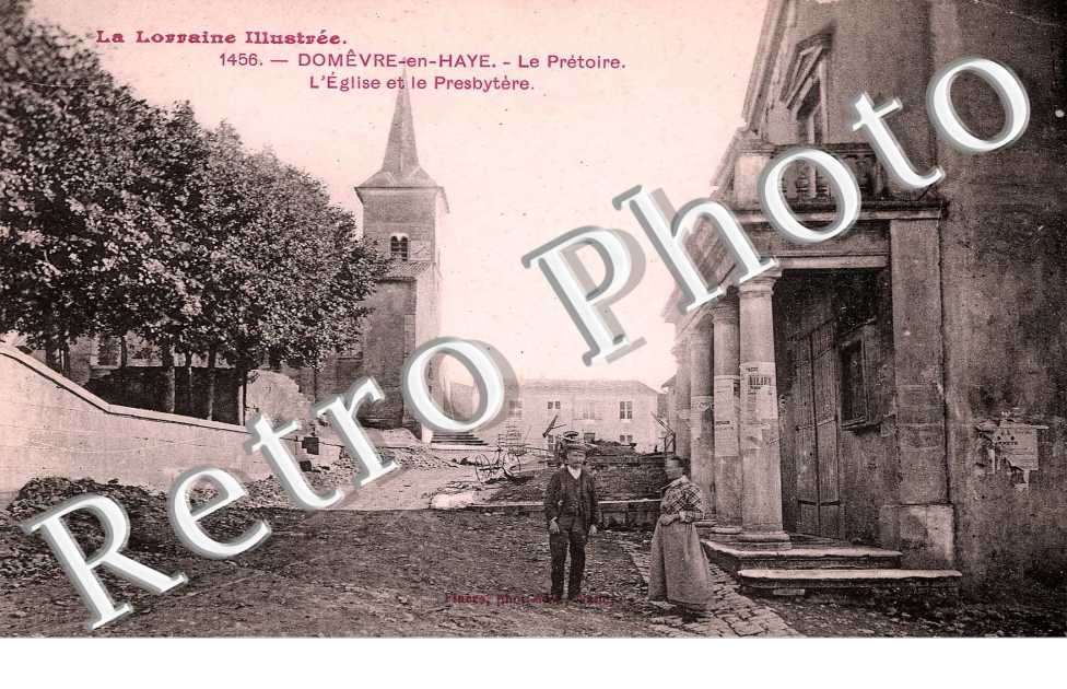 le pretoire, l'eglise et le presbytere