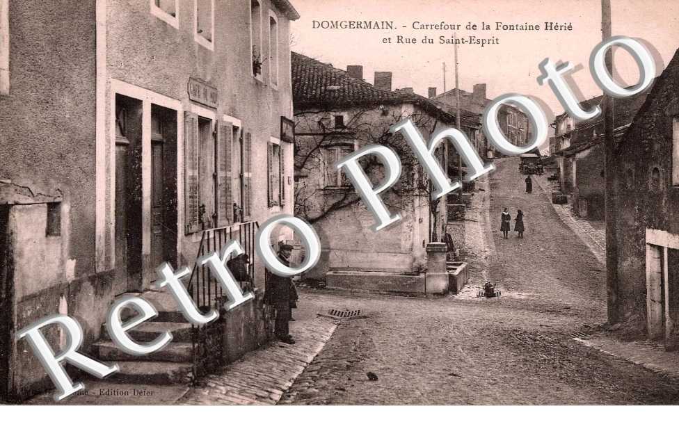 carrefour de la fontaine Herie et rue du Saint Esprit