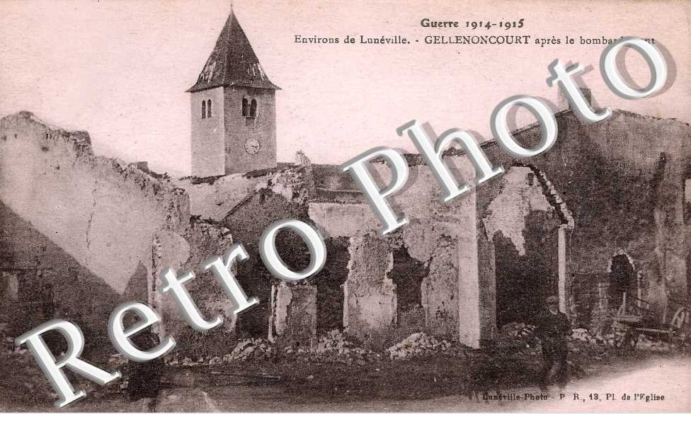 Apres le bombardement