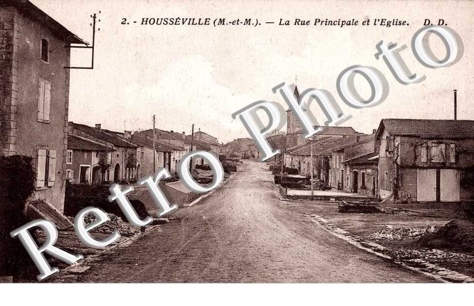 La Rue Principale et l'Eglise