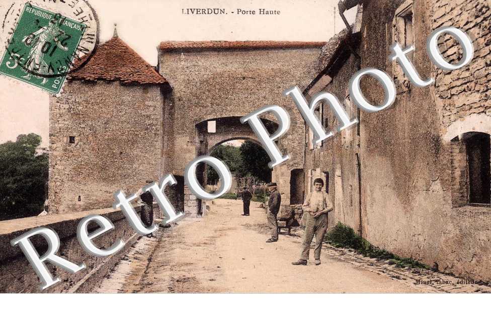 la Porte Haute (carte couleur)