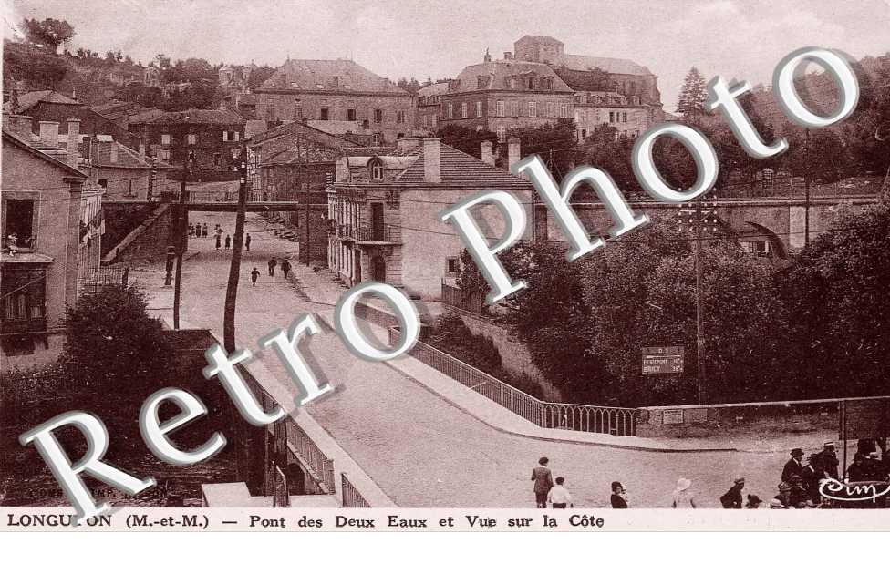 pont des deux eaux et vue sur la cote 