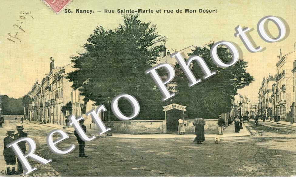 rue Sainte-Marie et rue de Mon Desert