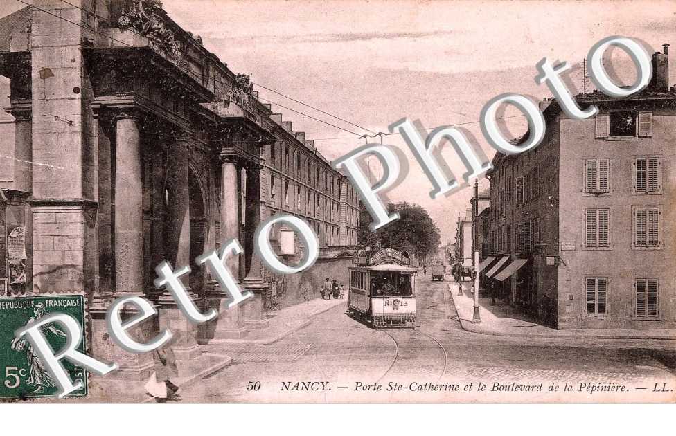PORTE SAINTE CATHERINE et le Boulevard de la Pepiniere