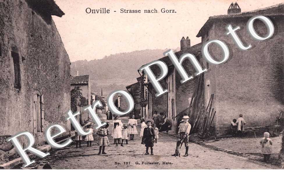 Strasse nach Gorz.