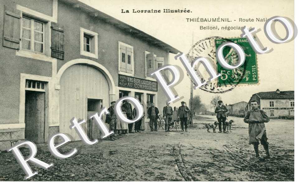 Route nationale Belloni negociant Epicerie Mercerie Au Comptoir