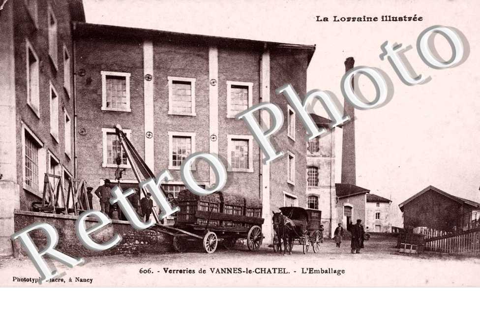 VERRERIES  L'EMBALLAGE