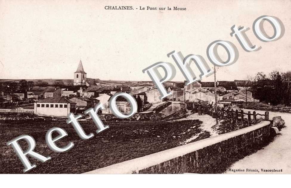 Le pont sur la Meuse