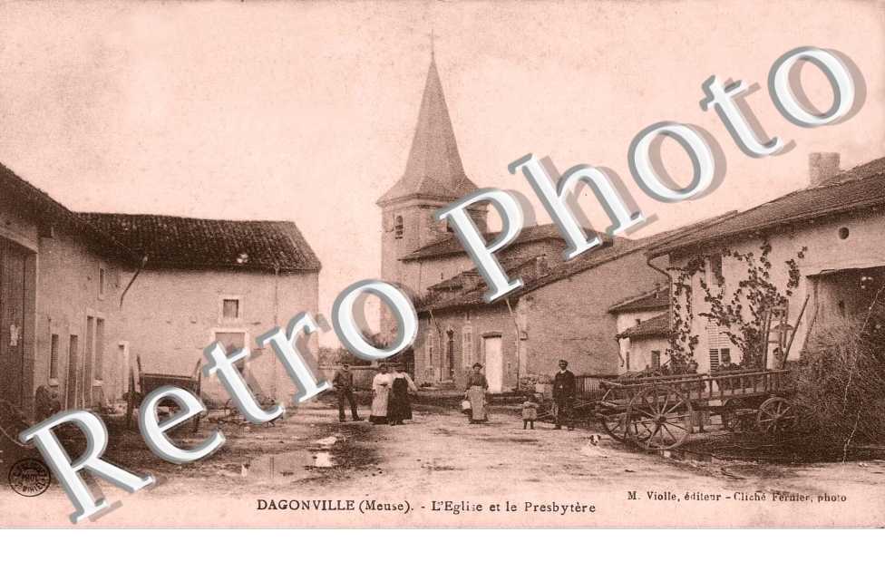 L'eglise et le presbytere