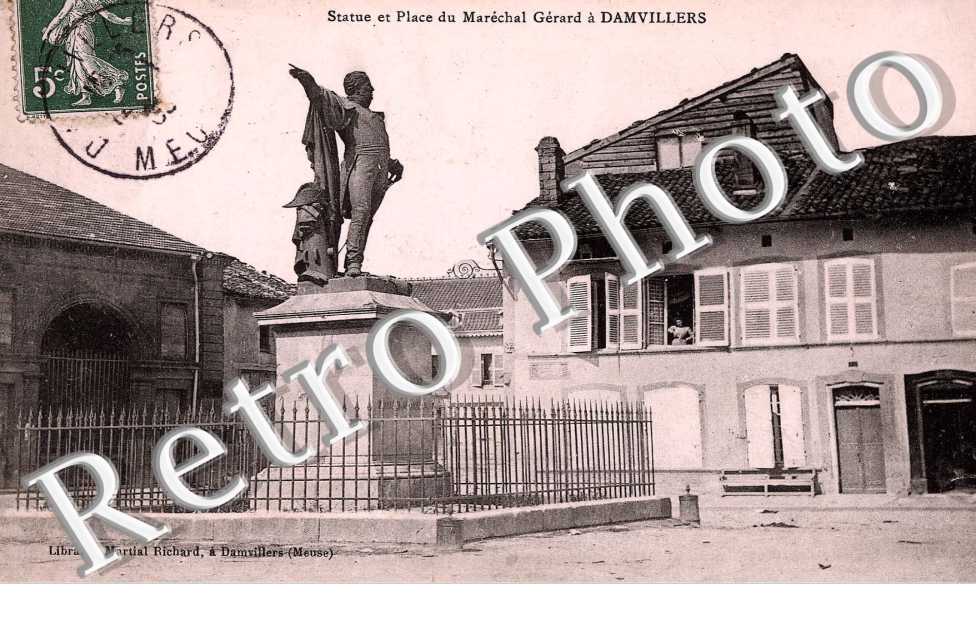 Statue et place du Maréchal Gerard