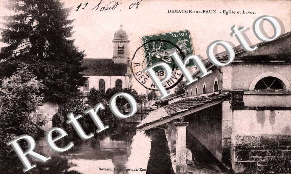 eglise et lavoir