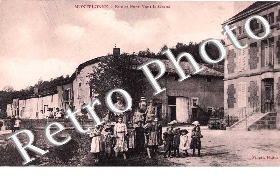 Rue et Pont Nant-le-grand