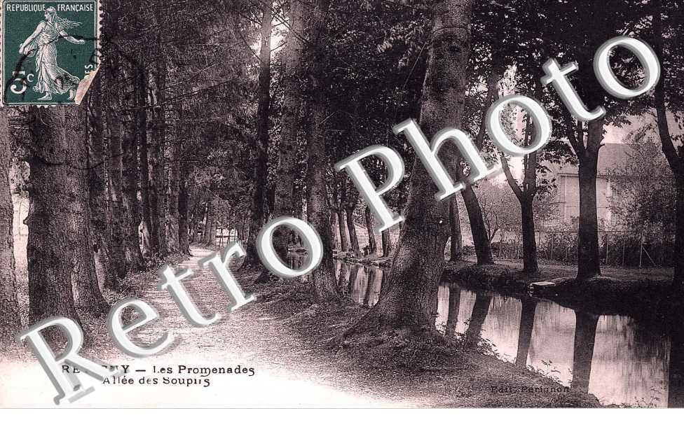 Les promenades - allee des soupirs