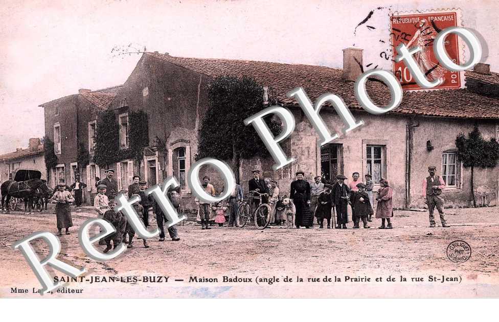 MAISON BADOUX (angle de la rue de la prairie et de la rue Saint-Jean)