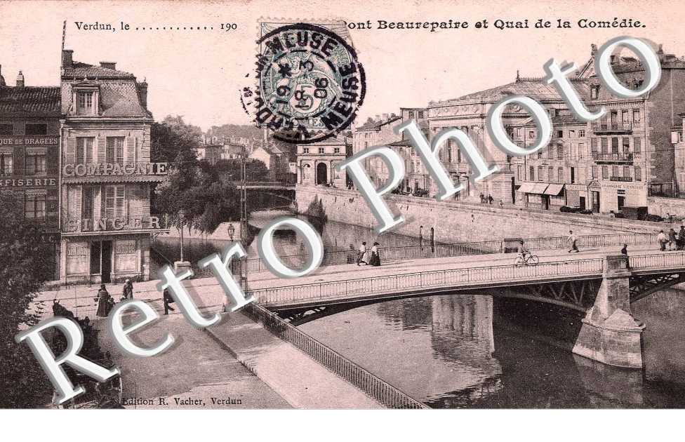 PONT BEAUREPAIRE ET QUAI DE LA COMEDIE