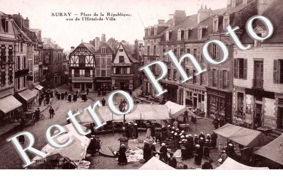 Place de la République vue de l'Hôtel de Ville