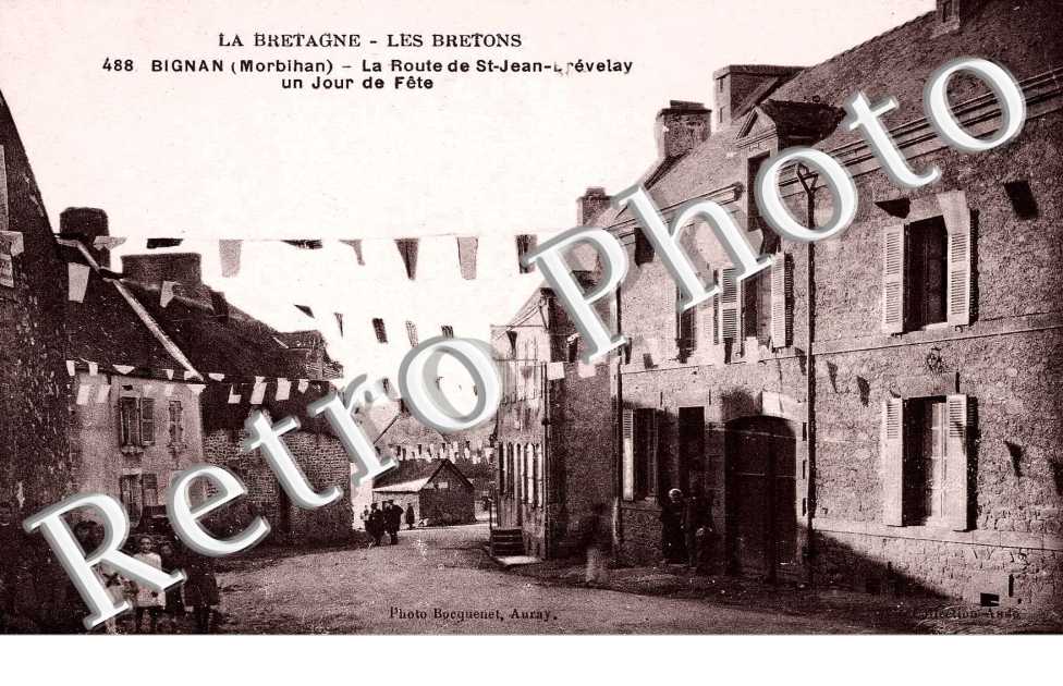 la bretagne les breton 482 bignan la rte st jean B
