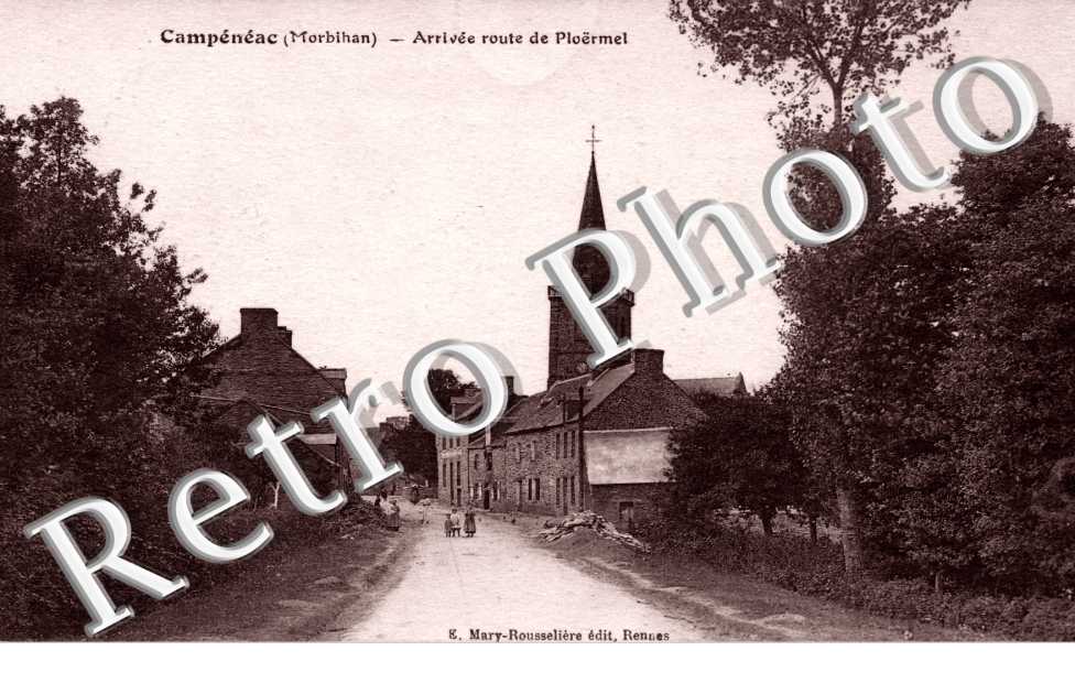 arrivee route de Ploërmel