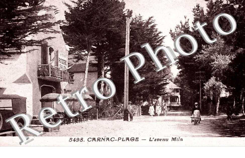 Plage - l'avenue Miln