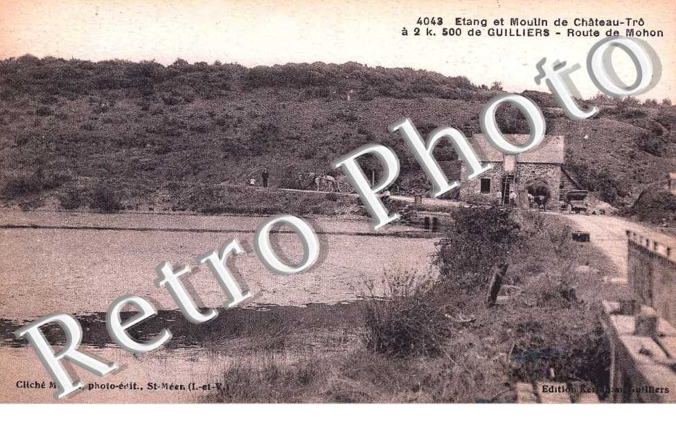 Etang et Moulin de Château Tro