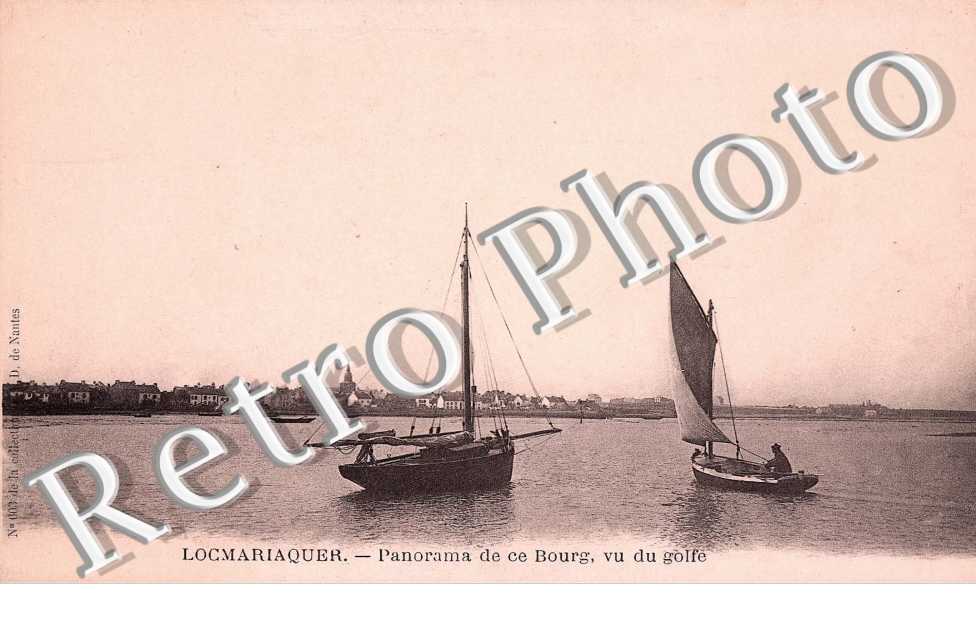panorama de ce bourg, vu du golfe