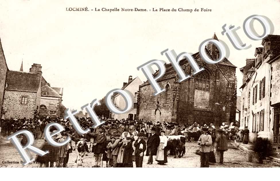 la chapelle Notre Dame - la place du Champ de Foire