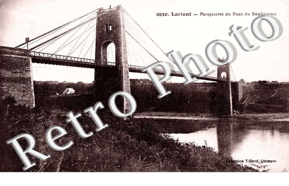 kerentrech - Perspective du pont du Bonhomme