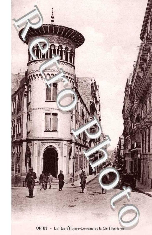 La rue d'Alsace Lorraine et la Cie Algerienne
