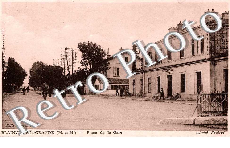 Blaniville la Grande - PLACE DE LA GARE