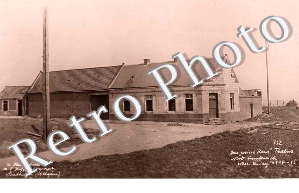 "WEISS HAUS "- carte postale militaire allemande