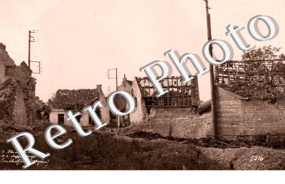 maisons en ruines 