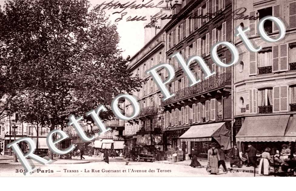 la rue Guersant etl'Avenue des Ternes