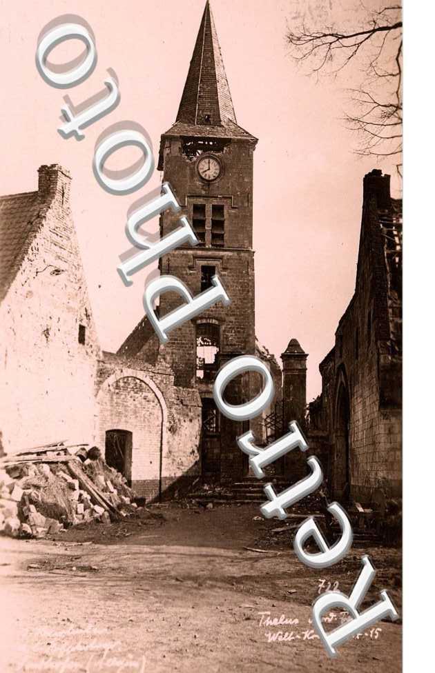 église en ruines