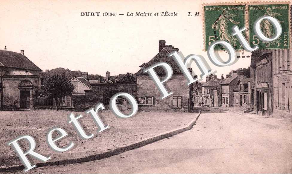 La mairie et l'ecole