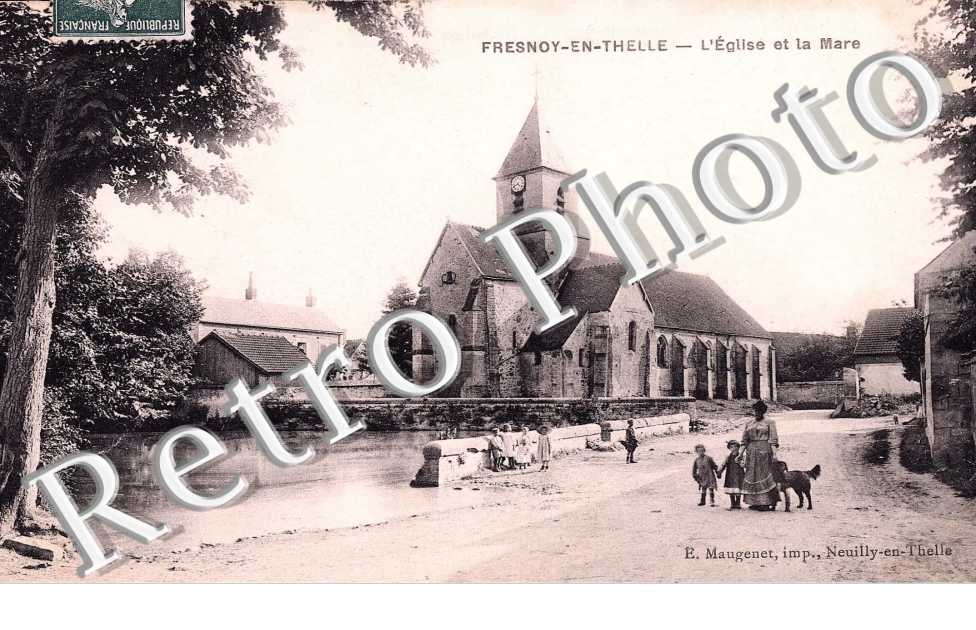 L'eglise et la Mare
